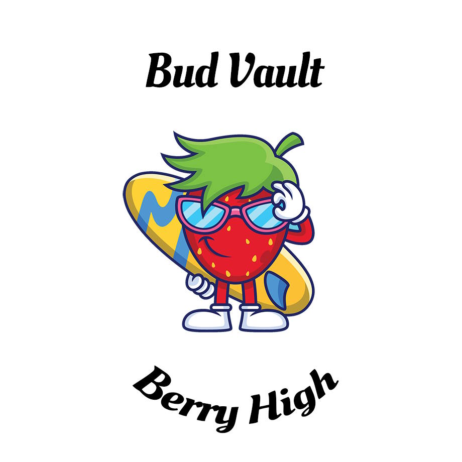 berry high gummy delta-9 label