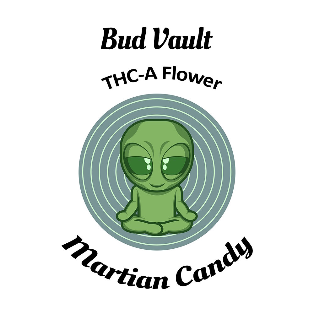 Martian Candy Label