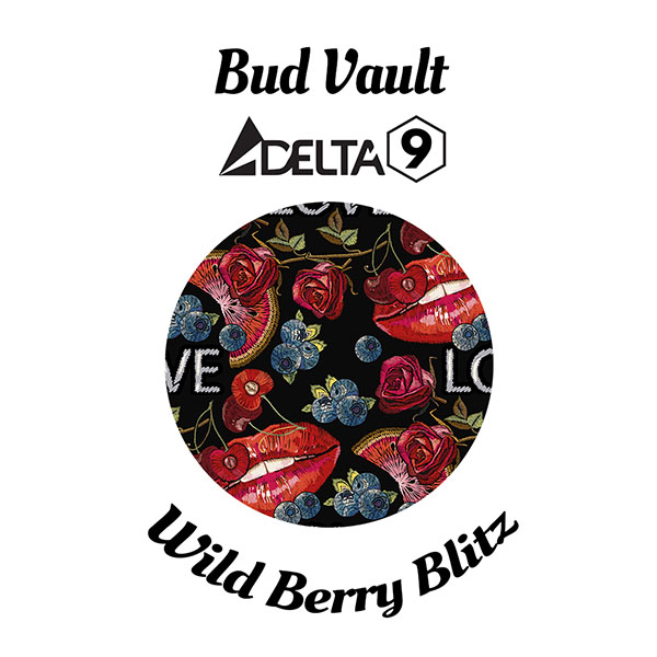 wild berry blitz gummy delta-9 label