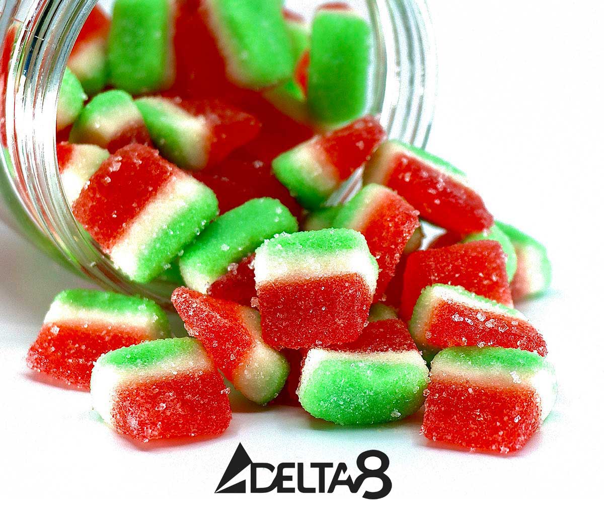 Watermelon Rush Delta-8 Gummies D8