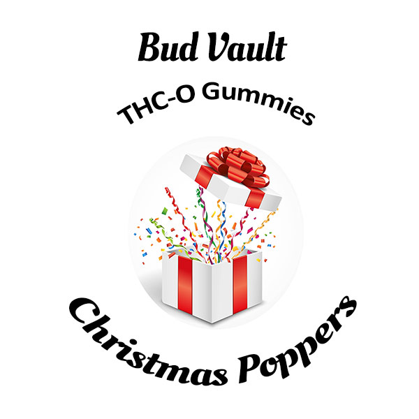 Christmas Poppers THCO Label